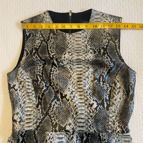 French Connection Snake Print Sleeveless MiniDress - Picture 16 of 16